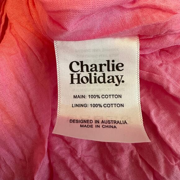 Charlie Holiday Isabella Maxi Dress Pink - Picture 10 of 13